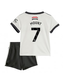 Manchester United Mason Mount #7 Dječji Rezervni Dres kompleti 2024-25 Kratak Rukavima (+ kratke hlače)